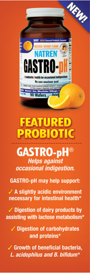Featured Probiotic - New Gastro-pH Orange Flavor